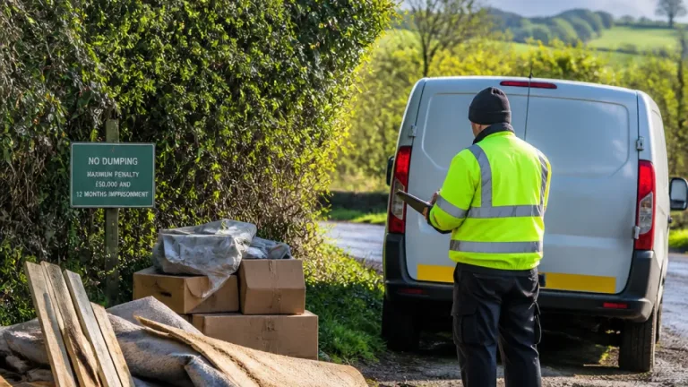 South Hams council issues four £600 fines in intensified fly‑tipping crackdown