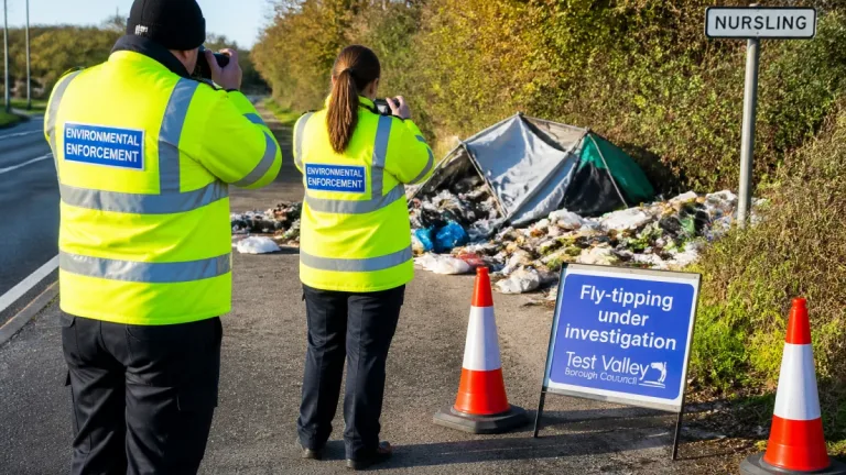 Southampton man handed community order and costs for Nursling fly-tipping