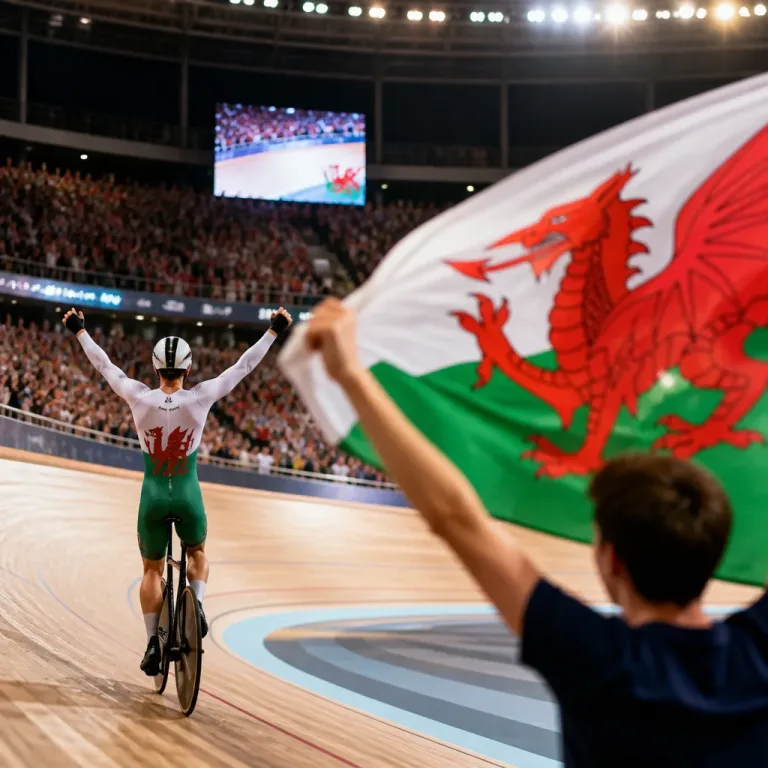 Emma Finucane makes history with fourth Commonwealth track gold and leads Wales out