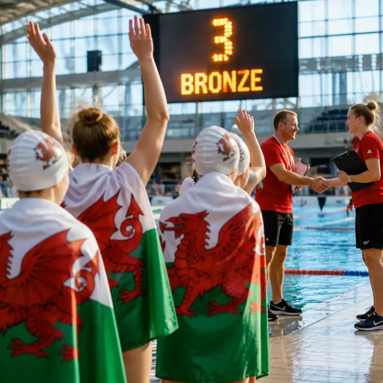 Wales clinch two more swimming medals as dramatic relay seals podium place