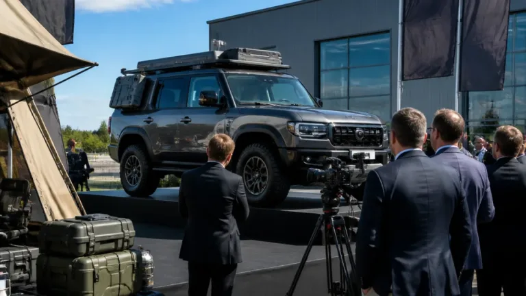 Stafford explorer Ed Stafford pairs with JETOUR after receiving G700 at handover ceremony