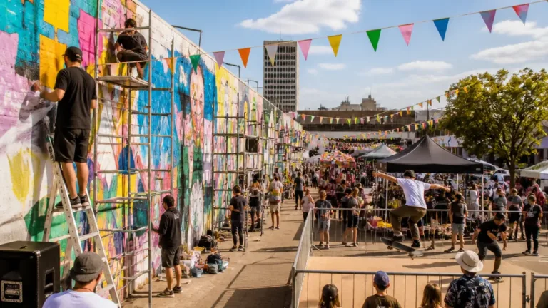 Stoke-on-Trent to host Art Jam on former Hanley bus station hoardings