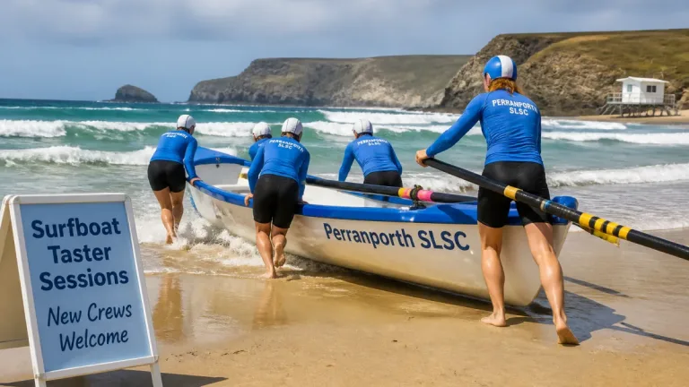 Surfboat rowing in Cornwall seeks new crews as Perranporth club sounds alarm