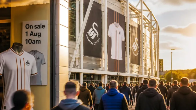 Swansea City unveil copper-trimmed home shirt with Snoop Dogg in launch campaign