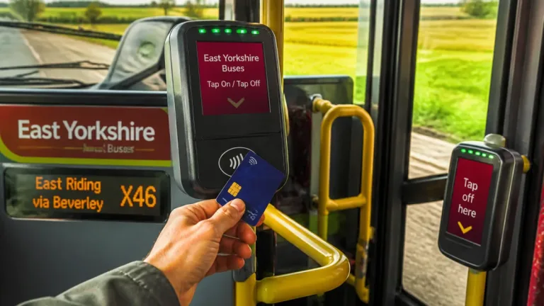 Tap-on, tap-off contactless fares launched on East Yorkshire Buses after council-backed upgrade