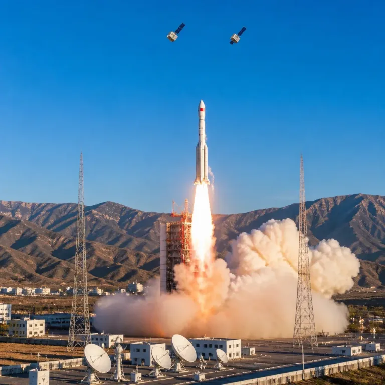 China launches two communications test satellites on modified Long March-6