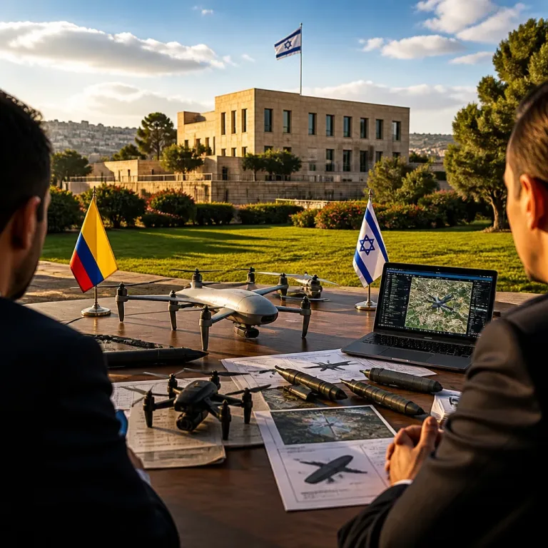 Colombia to Seek Israeli Drones, AI and Defence Tech as Bilateral Ties Reset
