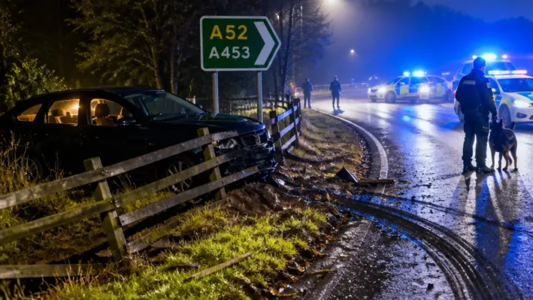 Teen charged after car reached around 100mph in early-morning Nottinghamshire police chase