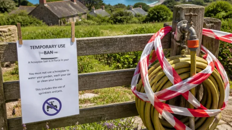 Temporary hosepipe ban to hit around 33,000 homes across north Pembrokeshire and west Wales