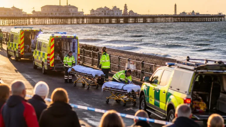 Three taken to hospital after rescue near Clacton Pier; one in critical condition