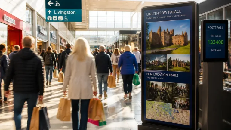 Tourism and retail footfall power almost £300m boost to West Lothian