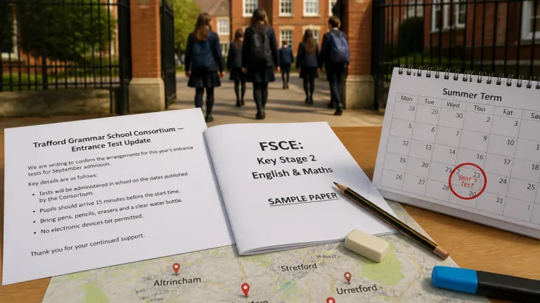 Trafford grammar schools to overhaul 11-plus: new provider, new test and earlier date