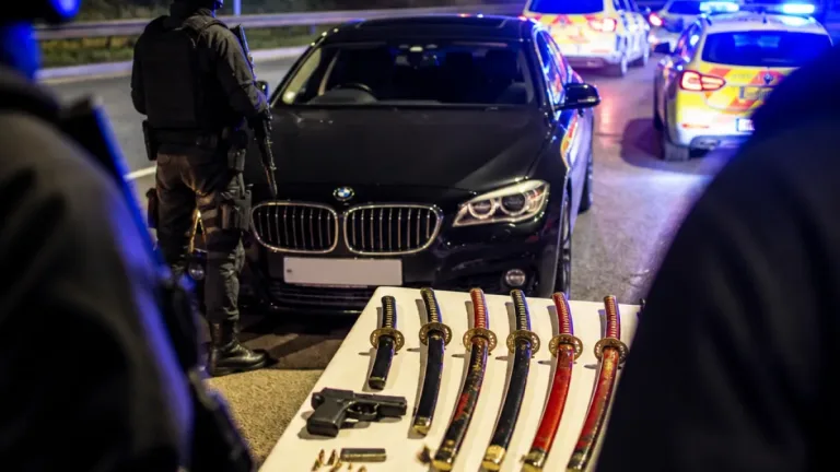 Two men from Ealing jailed after loaded gun and swords found in car post-Birmingham attack