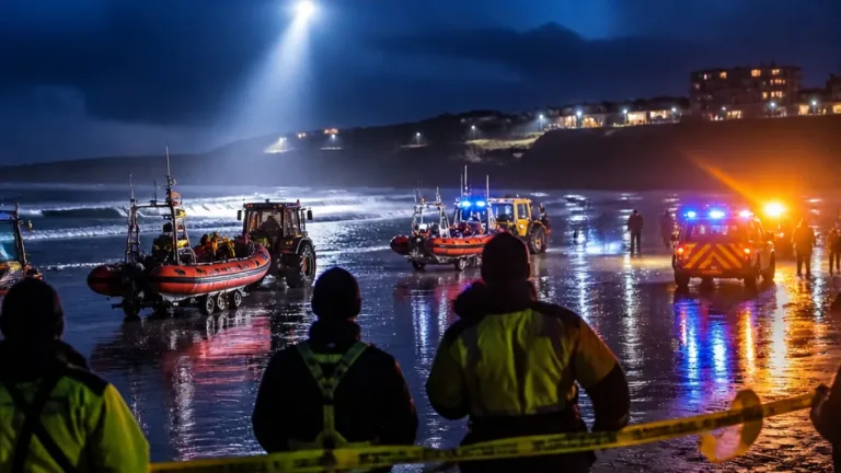 Two people found dead at Fistral Beach after large rescue response