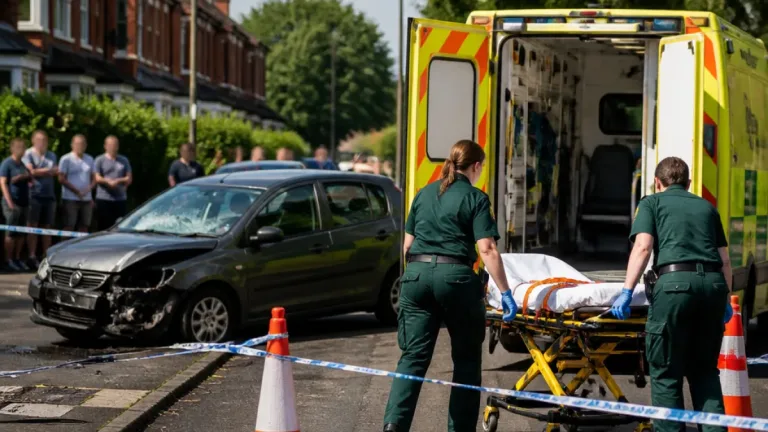 Two people taken to hospital after separate crashes on Sheffield roads