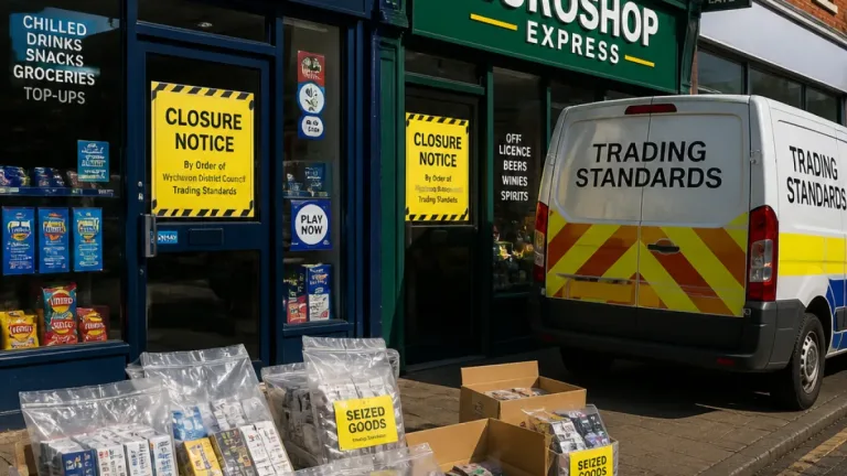 Two Worcestershire shops shut after enforcement finds thousands of pounds of illegal tobacco