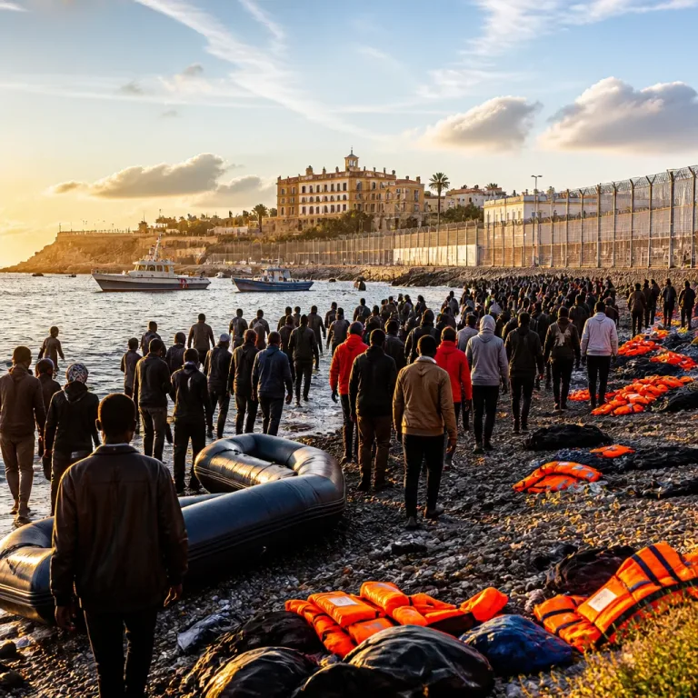Tens of thousands cross into Ceuta, Spain warns of border crisis as Europe seeks swift returns