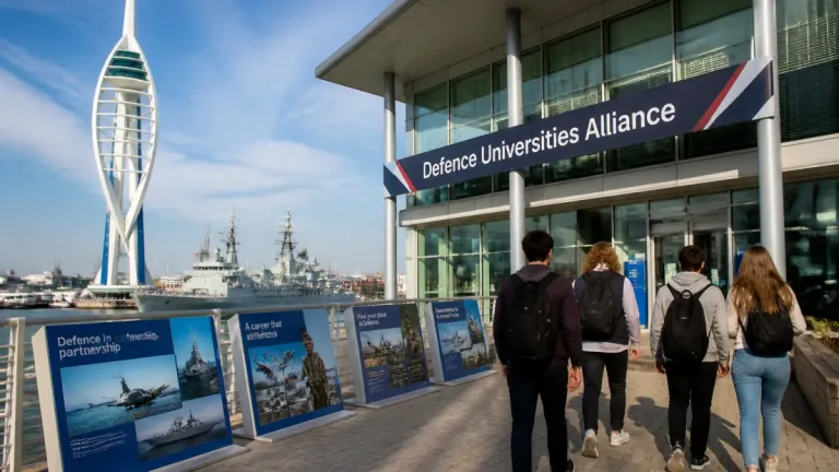 University of Portsmouth named founding member of new Defence Universities Alliance