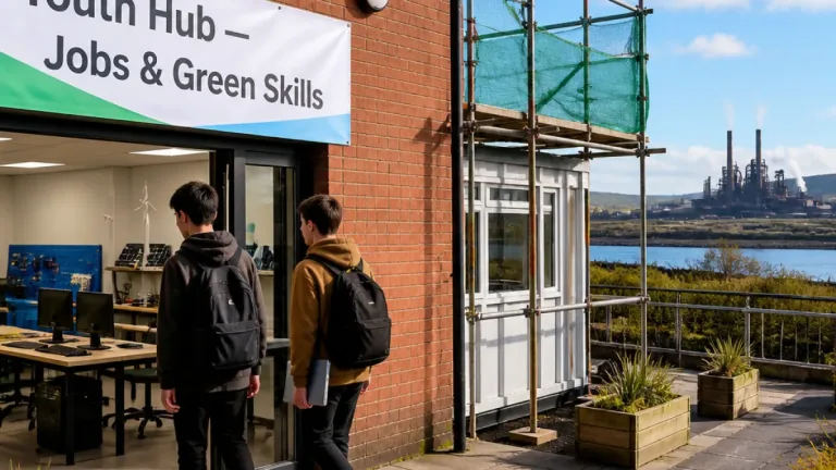 Up to £5m pledged to expand Port Talbot Youth Hub to boost jobs and green skills