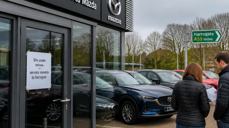Vertu Mazda’s Layerthorpe site faces closure, leaving drivers with a 50‑mile round trip