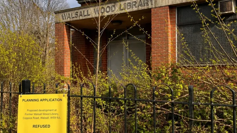 Walsall library homes bid rejected over biodiversity rules at Walsall Wood site