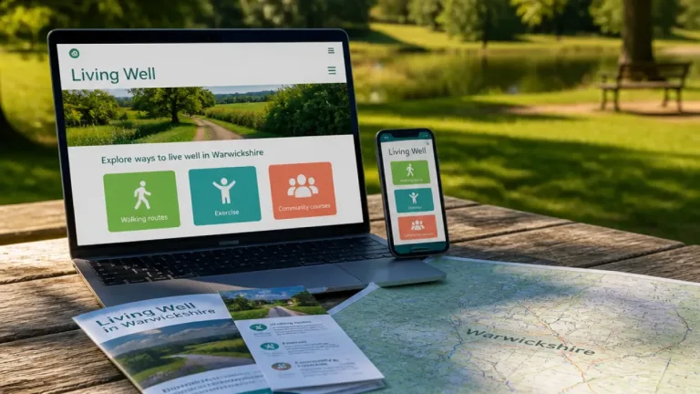 Warwickshire reminds residents to use Living Well pages for summer health and support