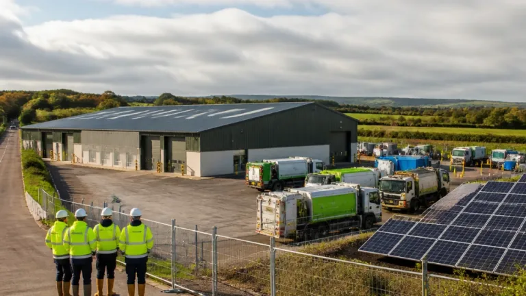 Wealden approves new waste depot and solar array at Lower Dicker employment park