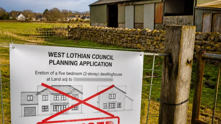West Lothian councillors reject Broxburn smallholding home over countryside impact