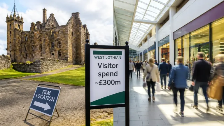 West Lothian visitor surge nears £300m as debate grows over tourism vs shopping