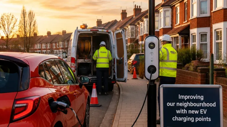West Northamptonshire to install more than 3,000 kerbside EV chargers funded by LEVI grant