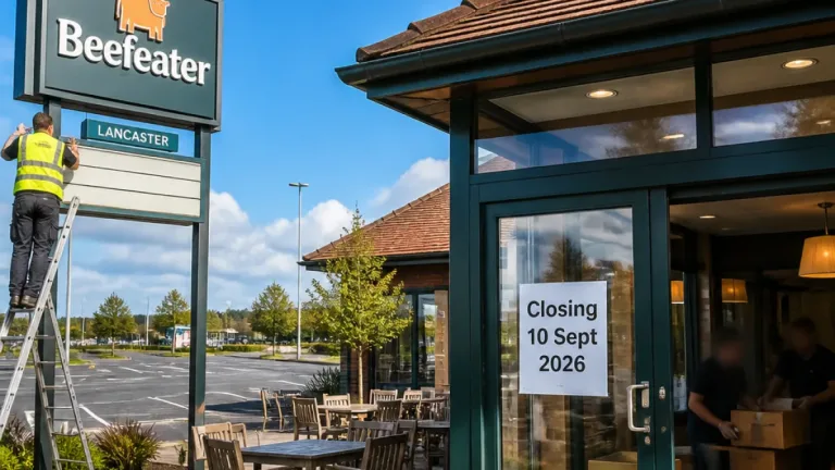 Whitbread to close all Beefeater restaurants, putting Lancashire branches and jobs at risk