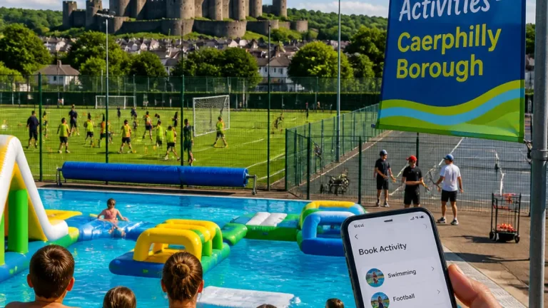Wide-ranging summer activity programme launched across Caerphilly borough