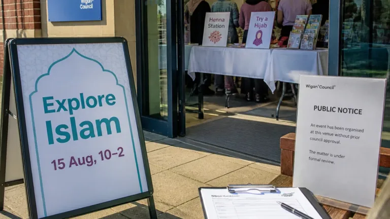Wigan council defends library ‘explore Islam’ event after councillor raises concerns