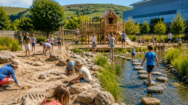 Winchester Science Centre opens outdoor play exhibits to bring local habitats into learning