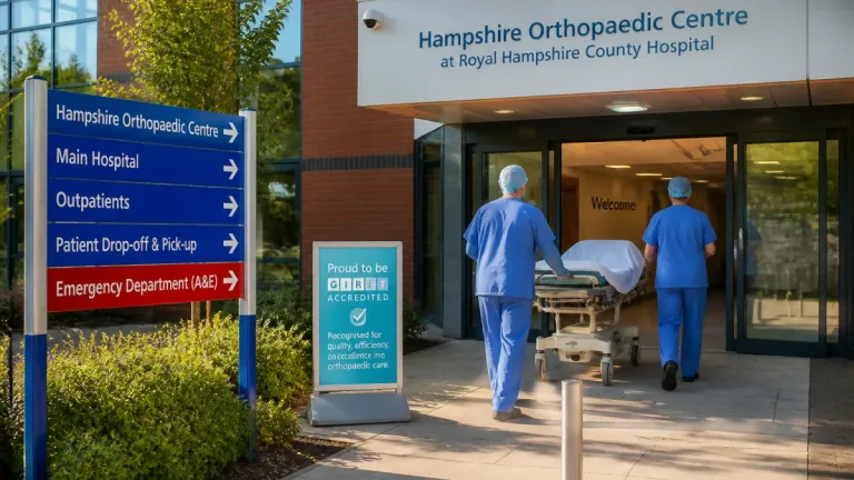 Winchester surgical hub earns national quality mark within first year of operation