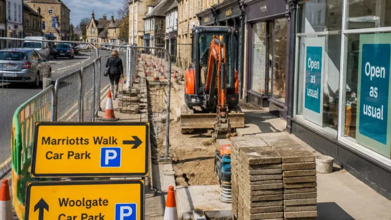 Witney traders report steep sales drop as £4.4m High Street works bite