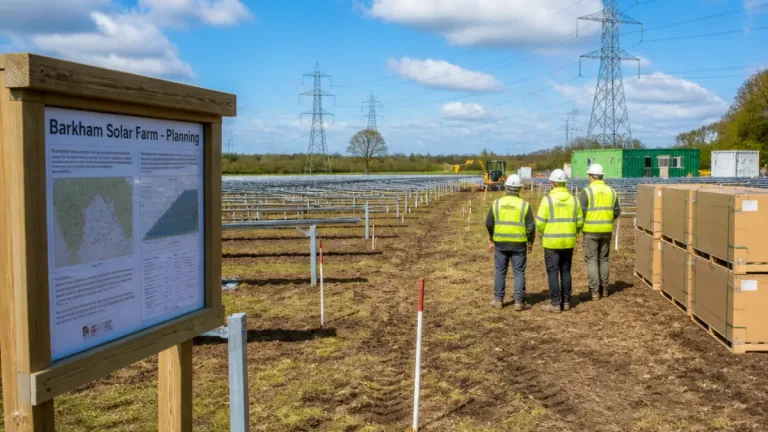 Wokingham council signals revival of long-running Barkham solar farm plans
