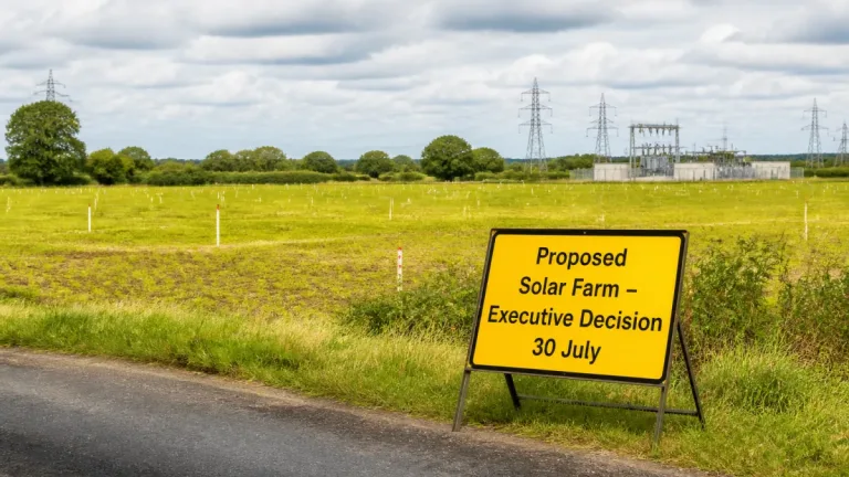 Wokingham’s Barkham Solar Farm poised for 2027 start as executive vote nears