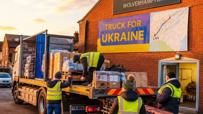 Wolverhampton duo aim to buy truck to ferry wounded soldiers to hospital in Ukraine