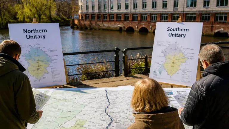 Worcestershire to be split into two unitary councils in north–south overhaul