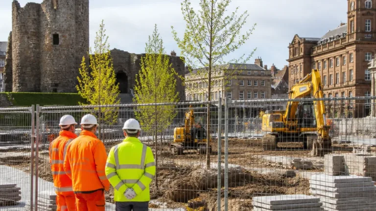 Work advances on Castle Square Gardens as city centre regeneration continues