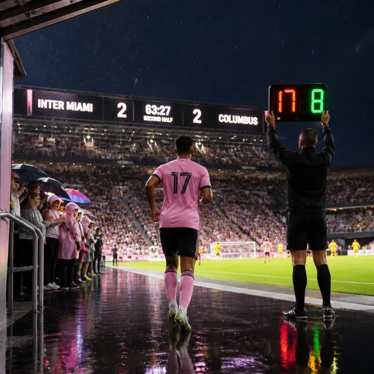 Messi makes first appearance since World Cup as Inter Miami draw 2-2 with Columbus