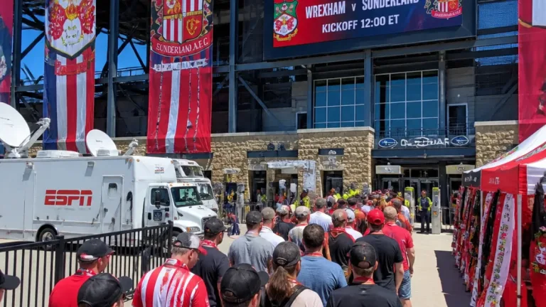 Wrexham conclude US tour against Sunderland at Subaru Park in high‑profile friendly