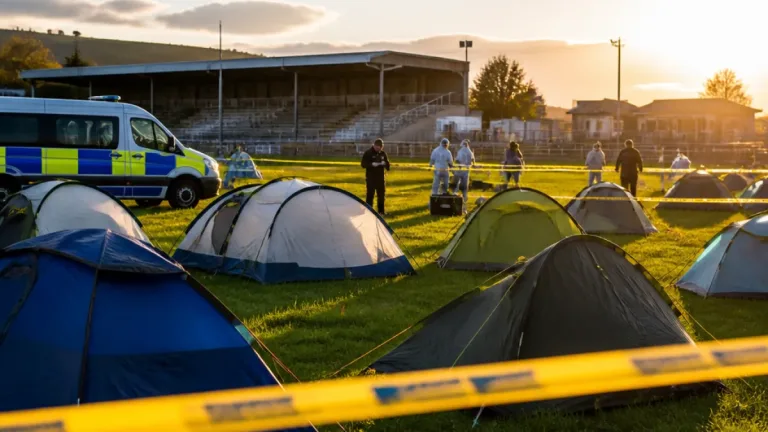 Young man found near Royal Welsh site died of suspected drug overdose, inquest told